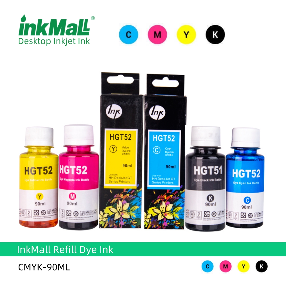 Dye ink for HP DeskJet GT51