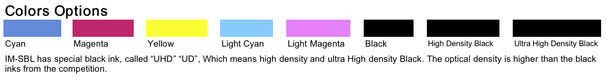 sublimation ink options